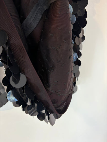 OTRAS. Top lentejuelas maxi