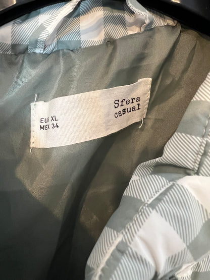 TRUCCO. Top estampado doble textura. T L