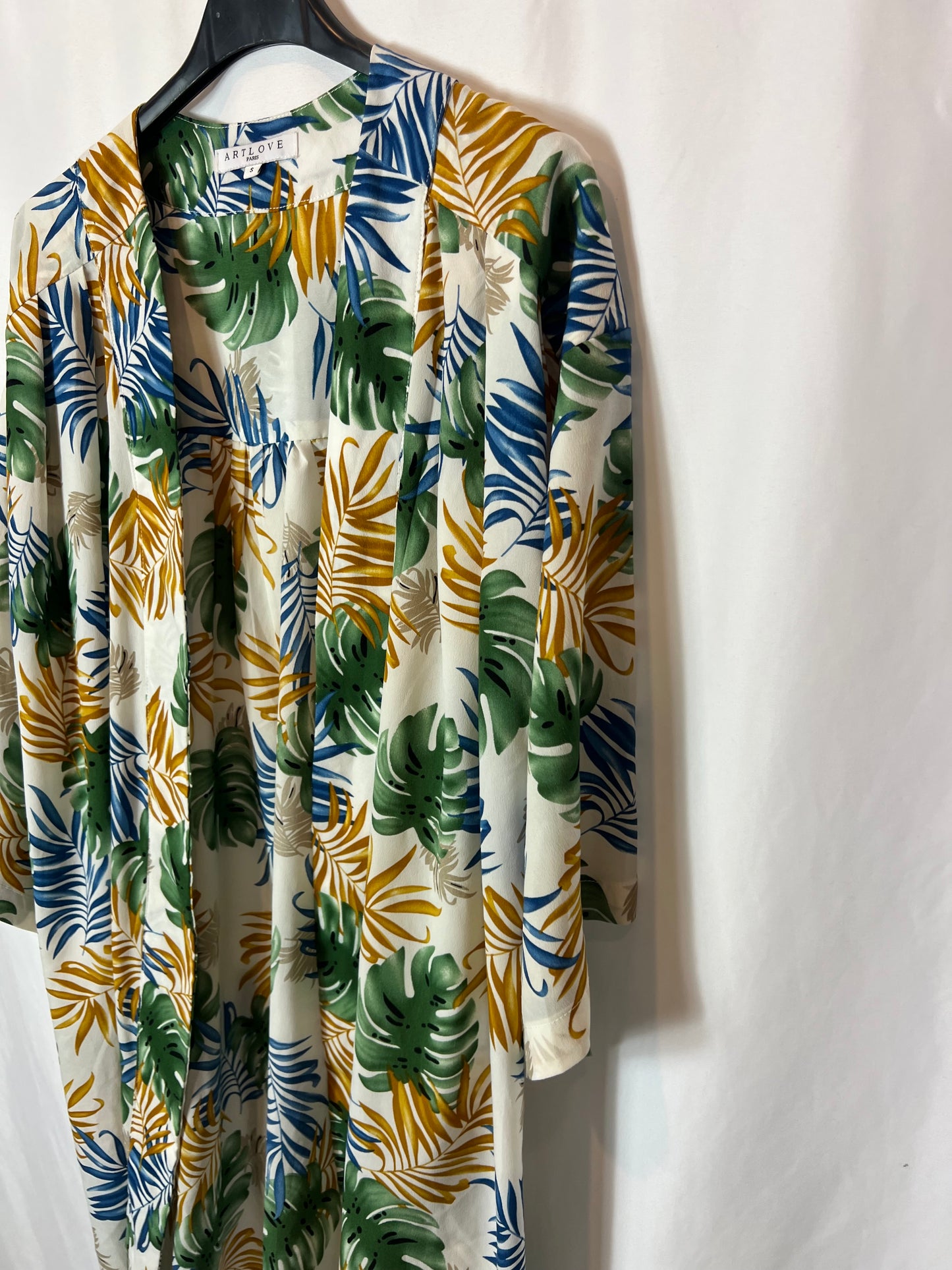ARTLOVE. Tropical print kimono. TS