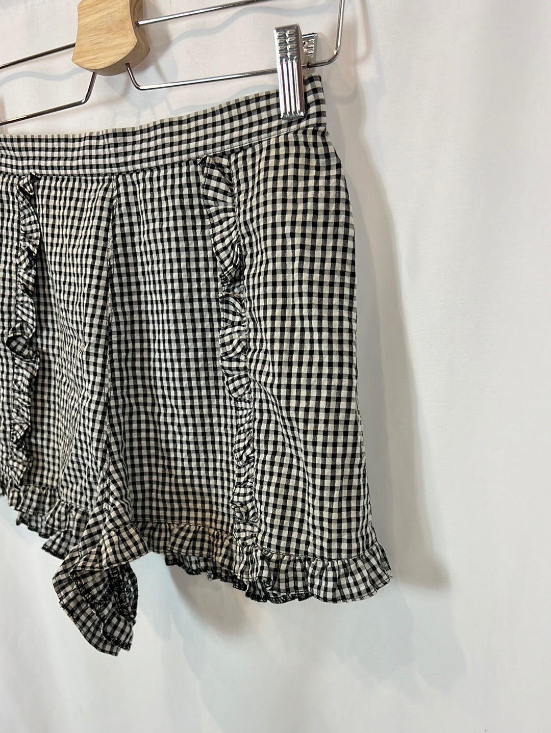 TOPSHOP. Gingham shorts. Size 38