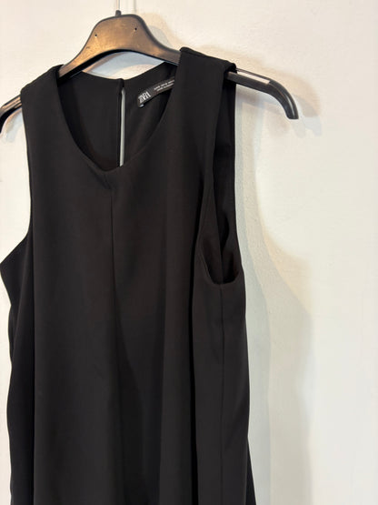 ZARA. Mustard textured back top. TS