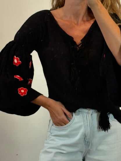 SENSISTUDIO.Blusa bordada T.s
