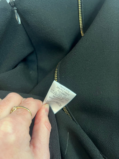 GEORGE RECH. Falda detalles dorados. T 36