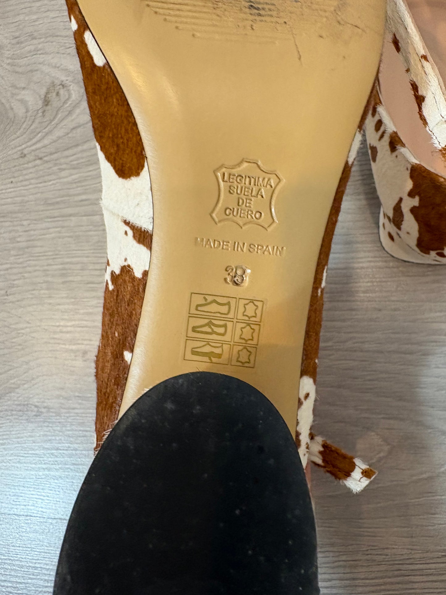 ZARA. Long brown dress TM