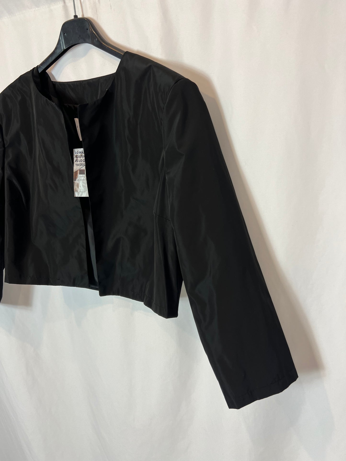 GEORGES RECH. Satin black bullfighter T.38