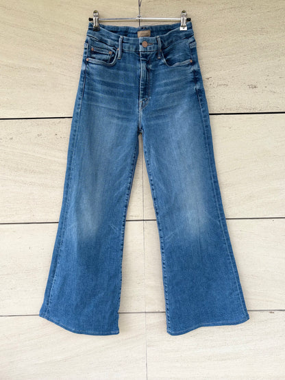 MOTHER. Denim ligeramente acampanado