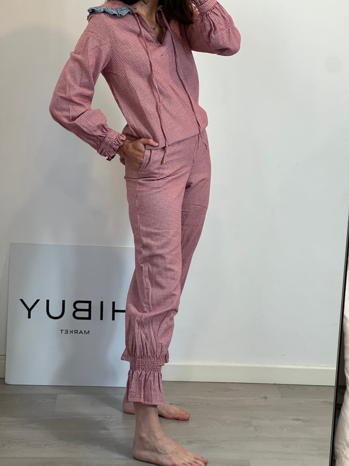 RITAVON. Total look pata de gallo textura . T 34
