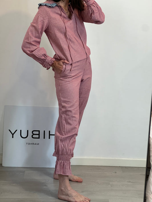 RITAVON. Total look pata de gallo textura . T 34