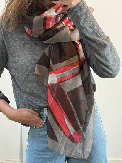 ERES. Pareo estampado geométrico