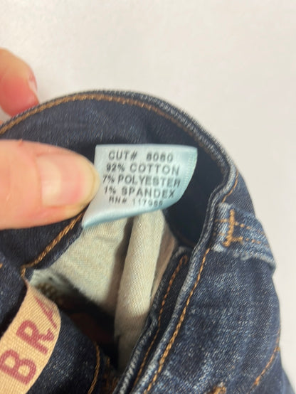 J BRAND. Dark denim worn camping effect. T 27 (38)