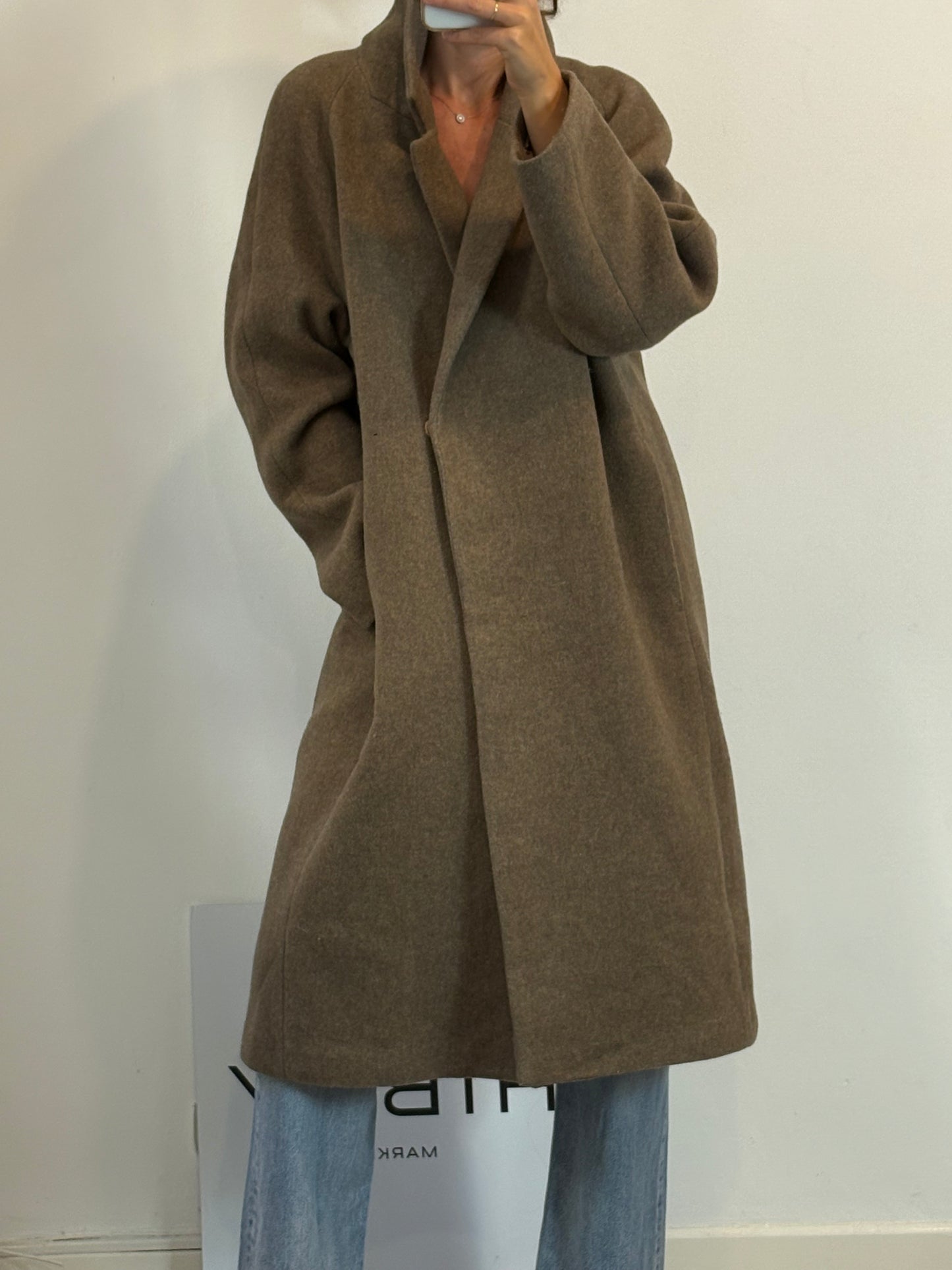 IMAN. White ribbed top Tm