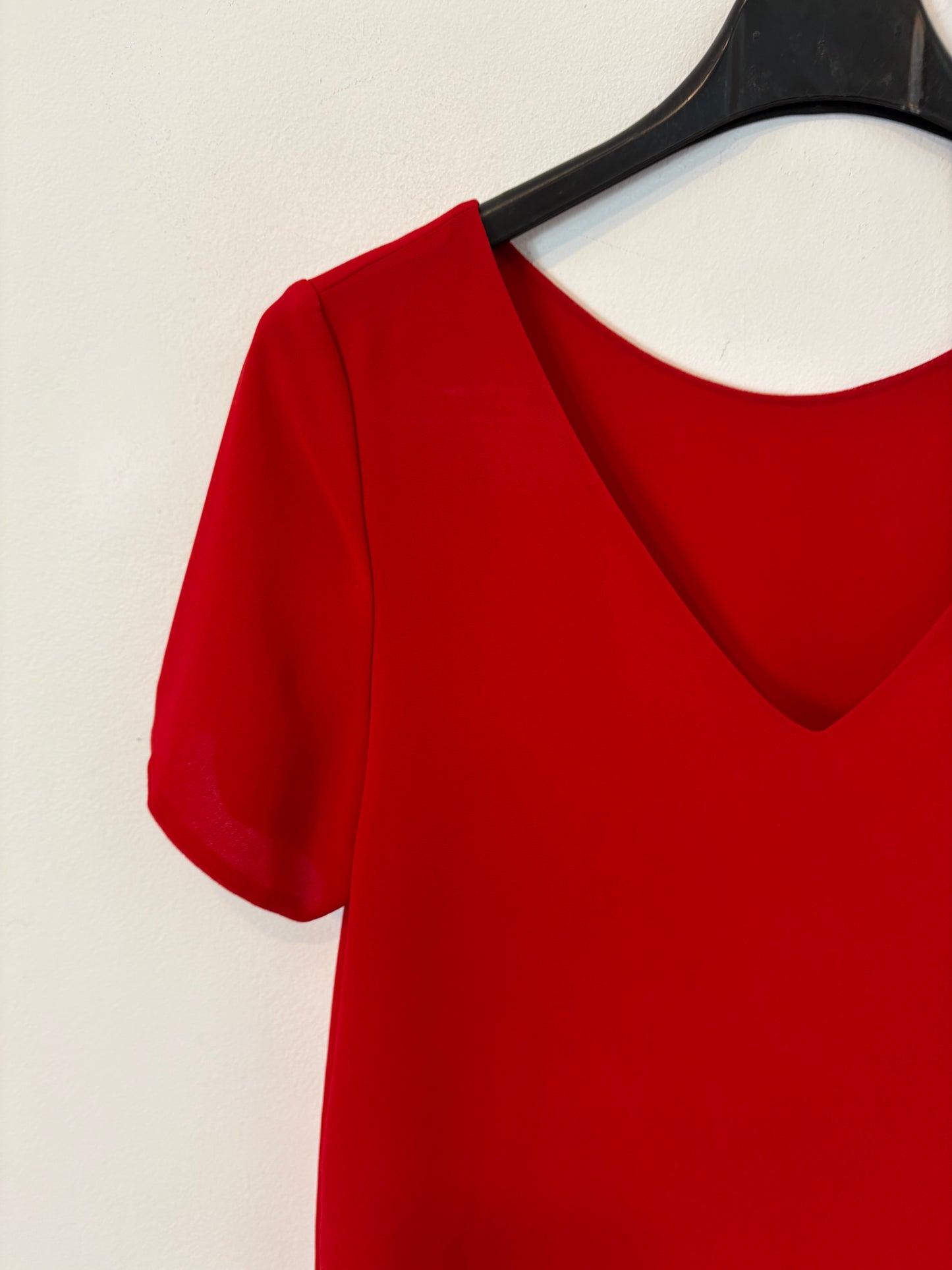 BIMANI. Conjunto rojo fluido. T S