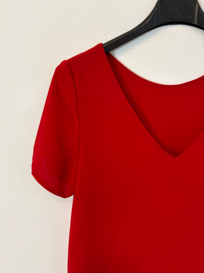 BIMANI. Conjunto rojo fluido. T S