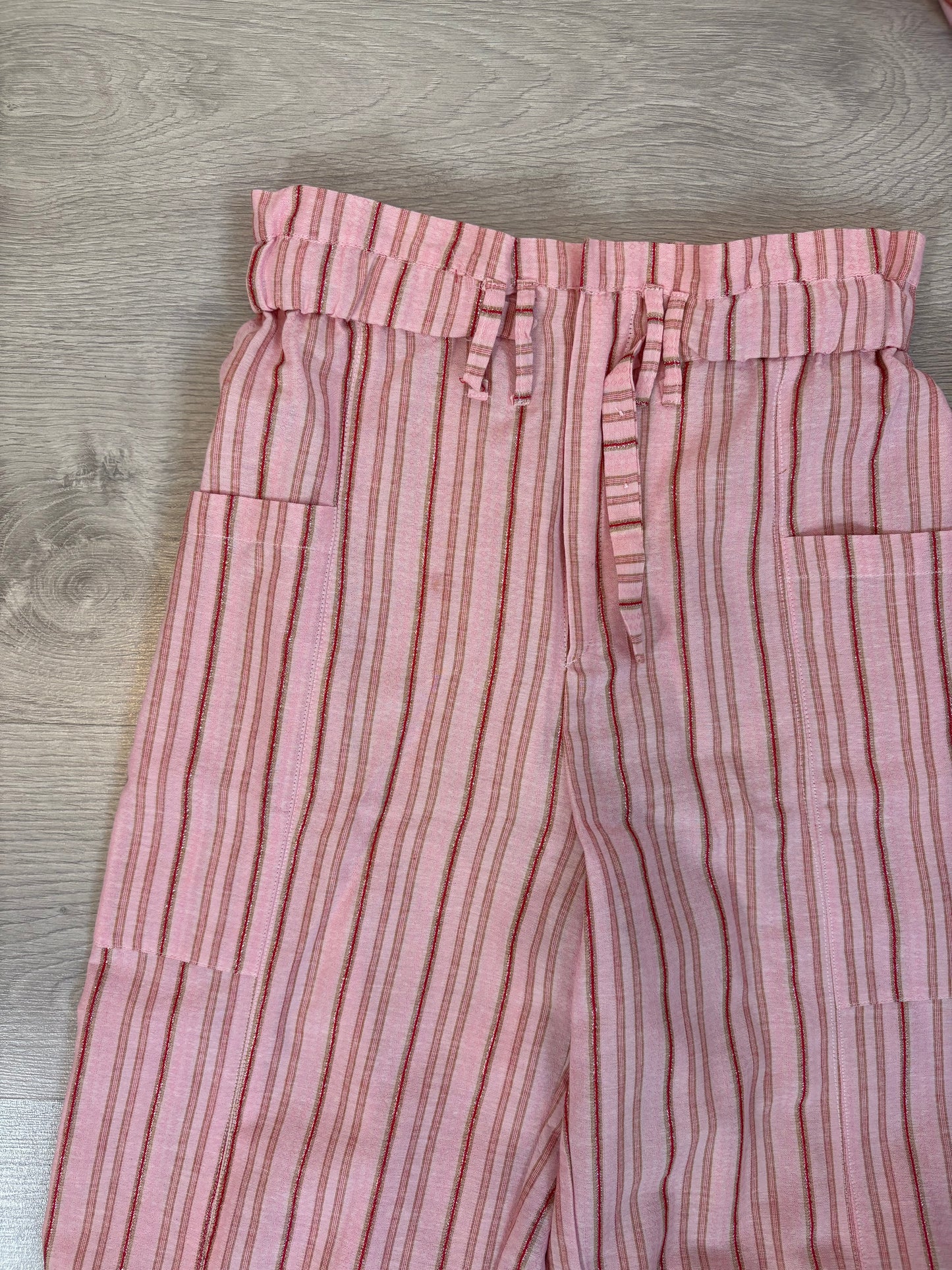 JOSEPHINE. Conjunto rosa rayas mezcla