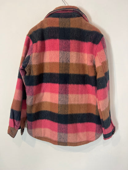 PRIMARK. Checkered textured overshirt. Size 14-15 years (S)