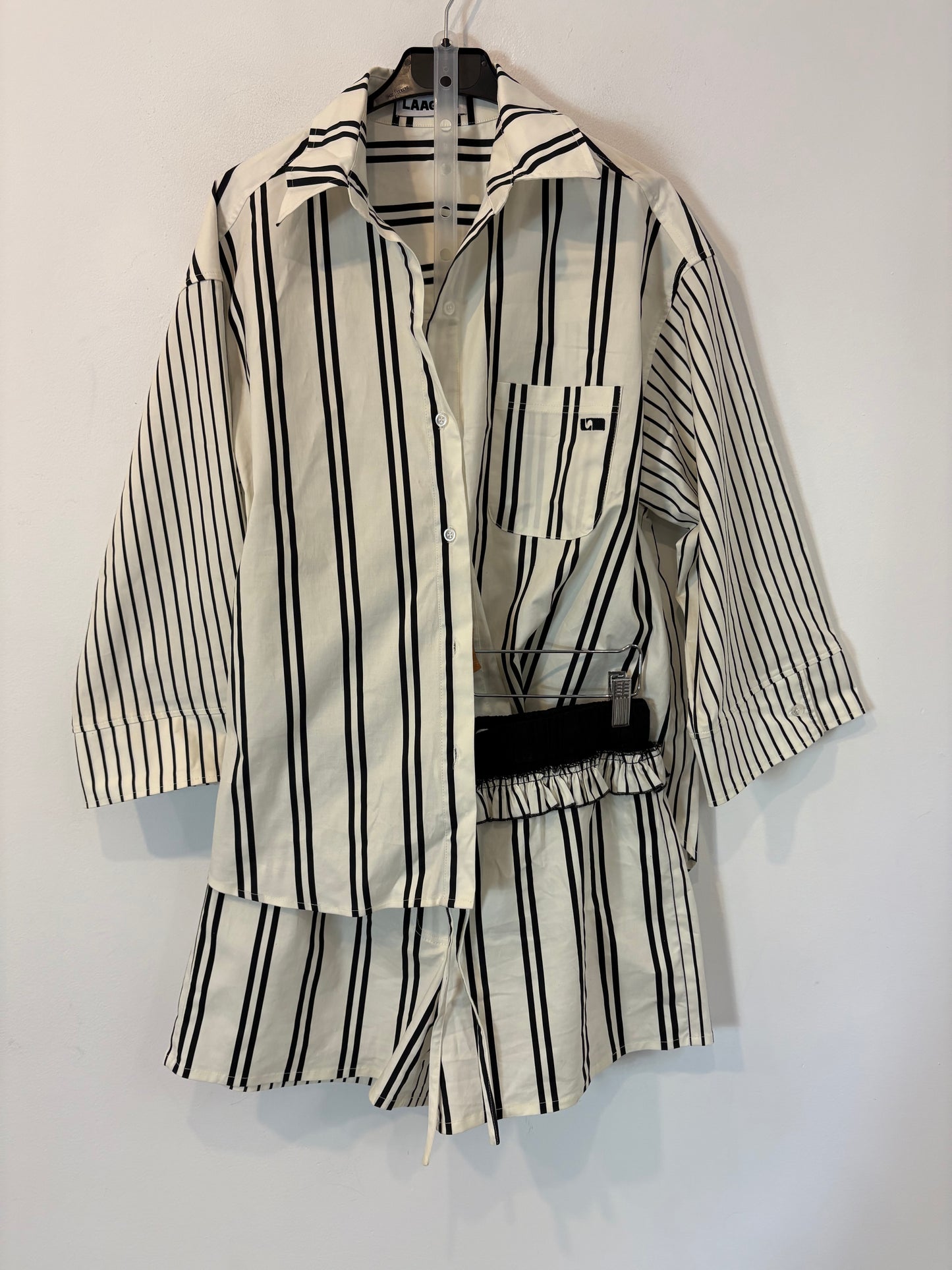 ZARA. Jacket with mottled gray wool. TS