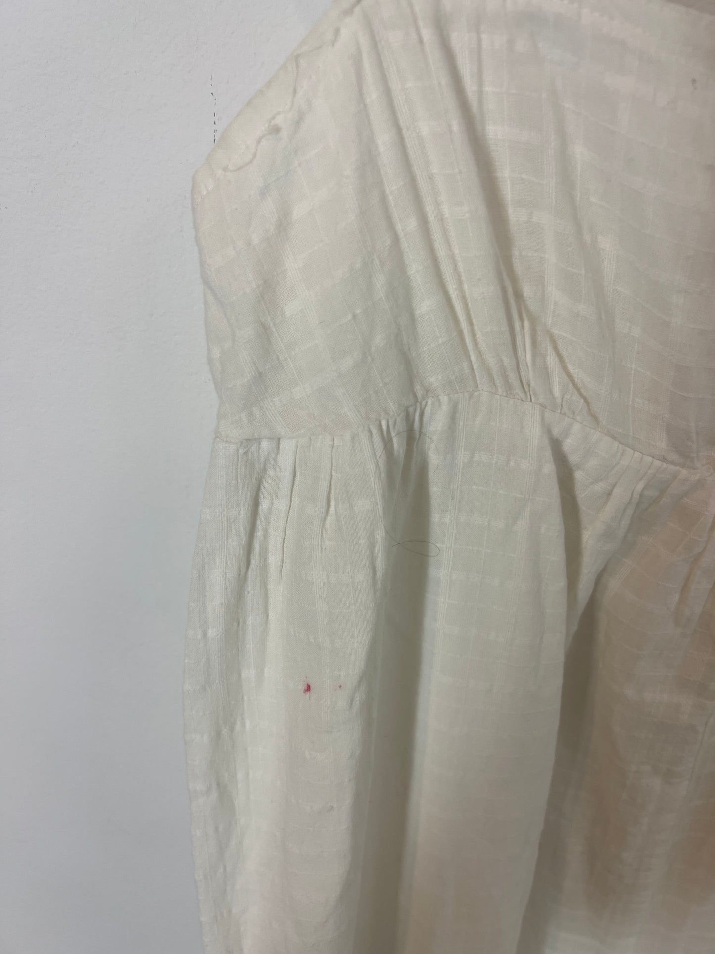 OTHERS. Beige flowy jumpsuit with straps YOUR(s)