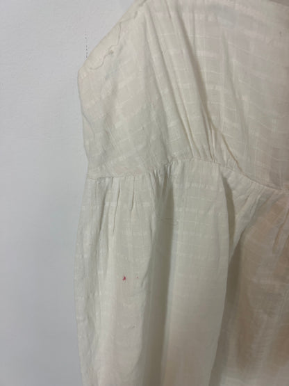 OTHERS. Beige flowy jumpsuit with straps YOUR(s)