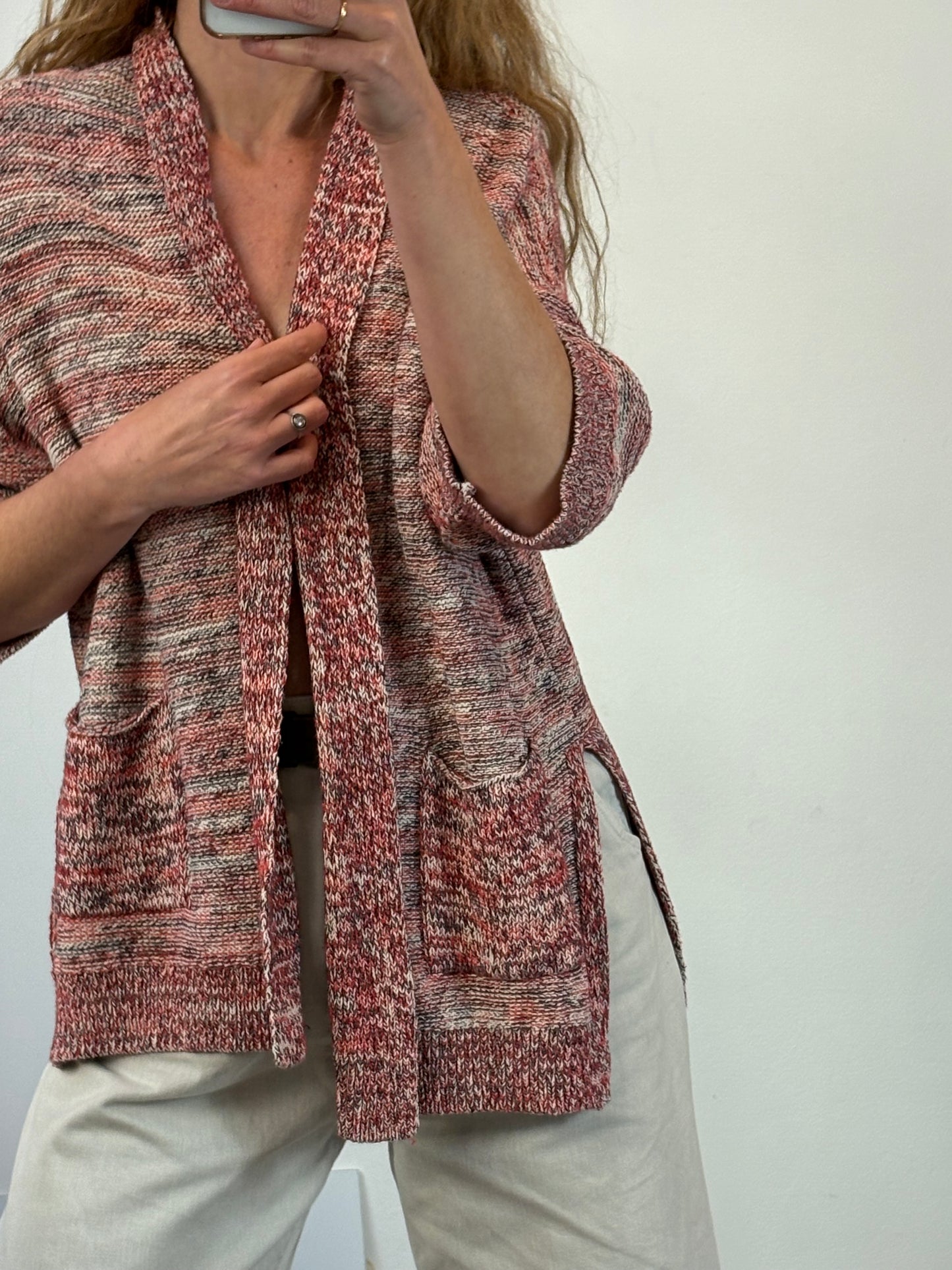 SÉZANE. Multicolored raffia bag