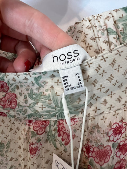 INTROPIA. Printed midi skirt T.xs