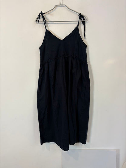 TAJINEBANANE. Vestido azul algodón