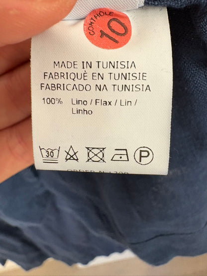OTTOD´AME. Traje de chaqueta lino azul