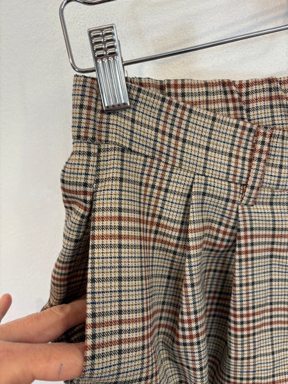 OTRAS. Pantalón cuadros pinzas