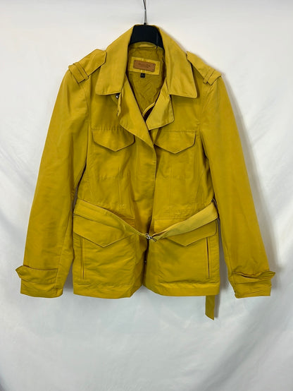 MASSIMO DUTTI. Ts waterproof pistachio parka