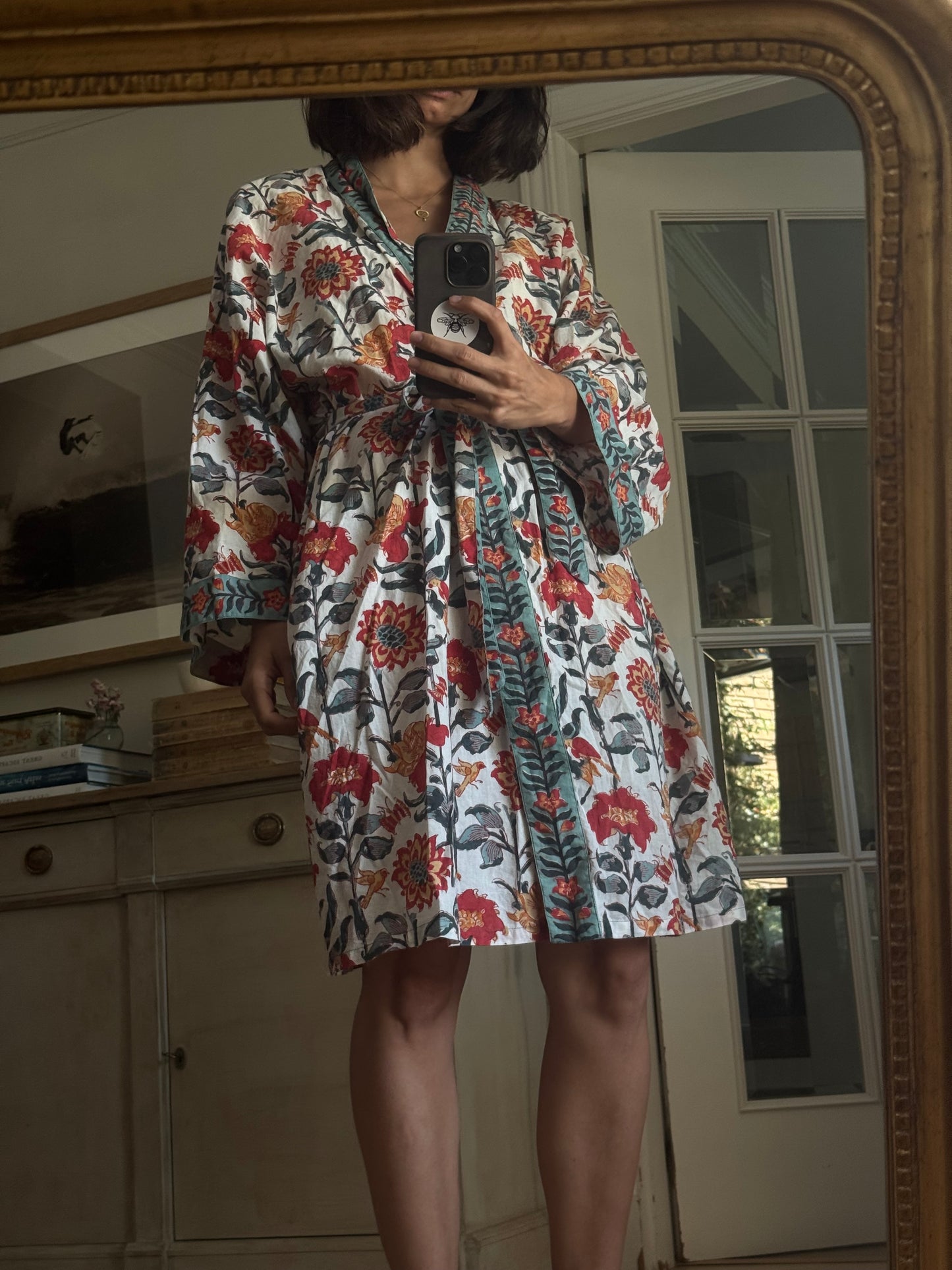 ANOKHI.bata/kimono flores Tu(s/m)