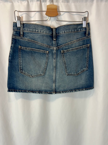 ZARA. falda vaquera botones T.s