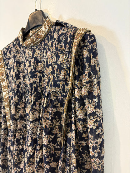ISABEL MARANT ÉTOILE. Blusa estampada detalles. T 34 (S)