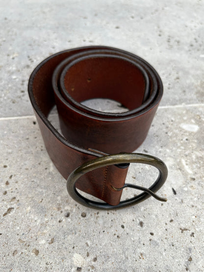 BA&amp;SH. Wide leather belt. Size 75