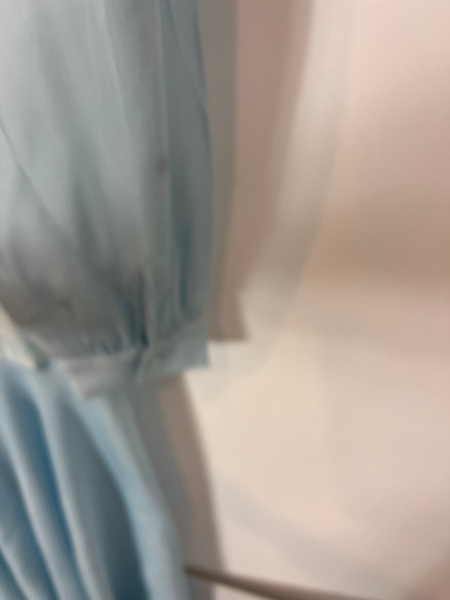 ZHADERE. Vestido azul lencero T.s