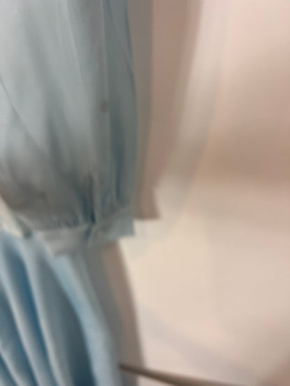 ZHADERE. Vestido azul lencero T.s