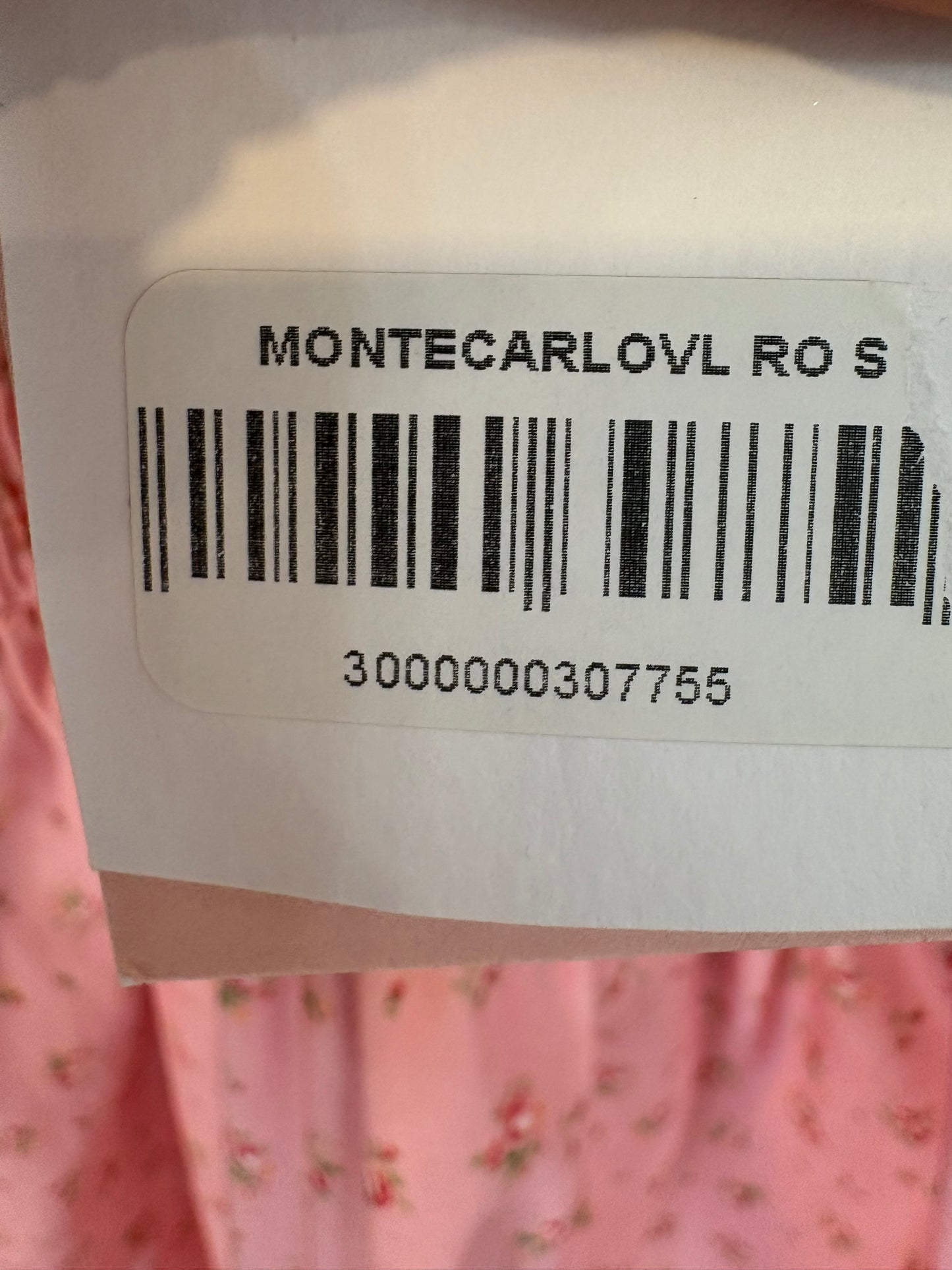 LAFOLIE. Vestido midi rosa volante