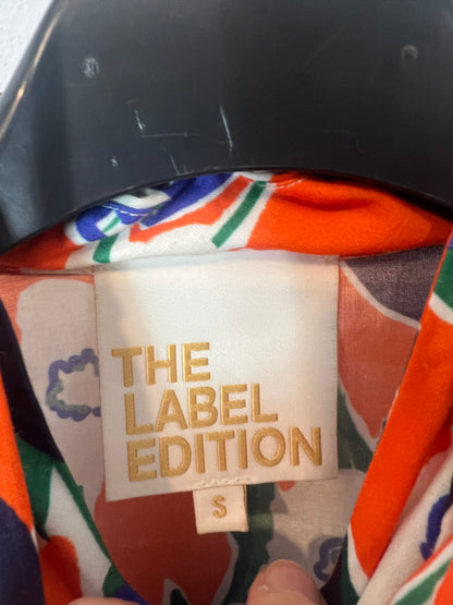 THE LABEL EDITION. Camisa estampada lazada. T S