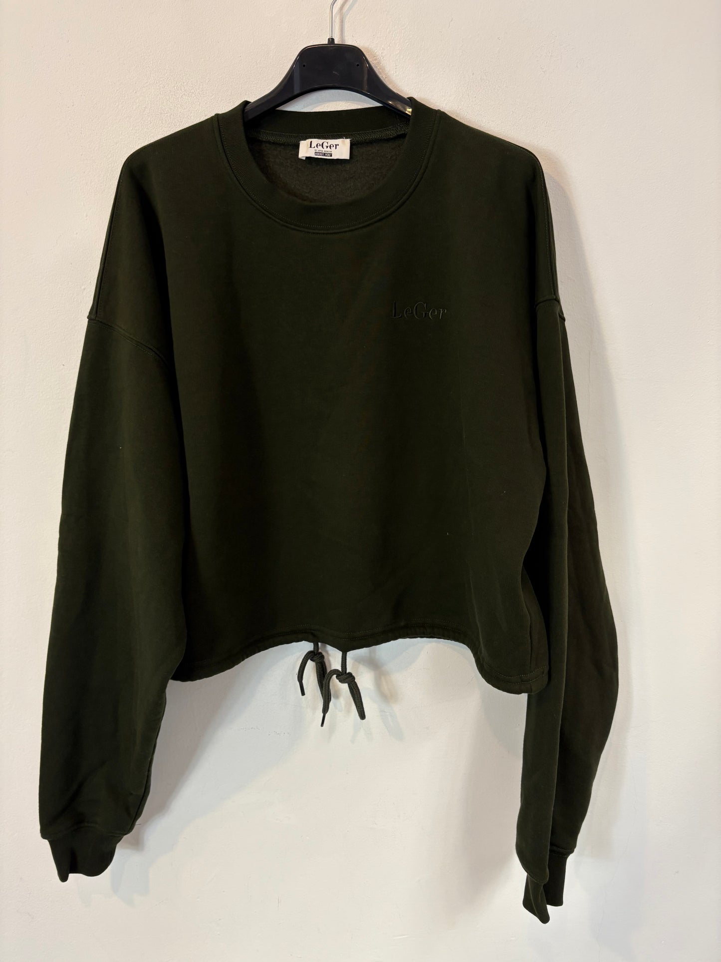 ZARA. Flowy green trousers T.xs