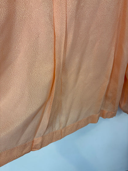 FORTE FORTE. Blusa mandarina con seda