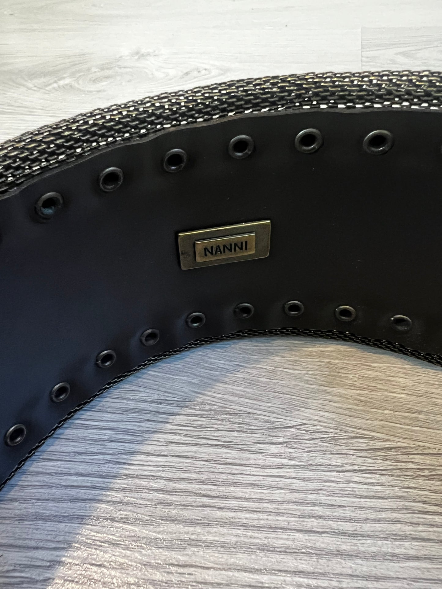 NANNI. Leather belt