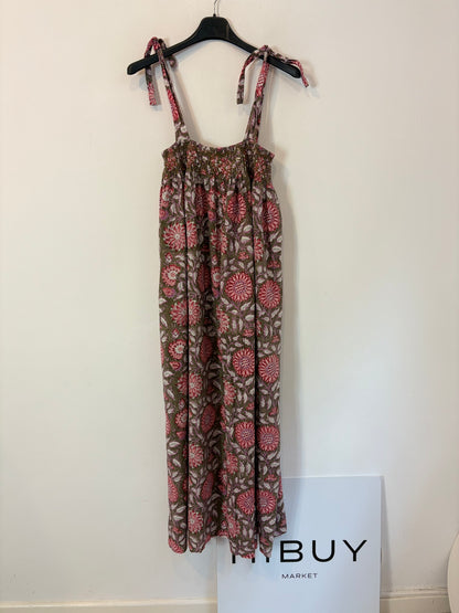 MININA LOVES. Vestido largo de flores