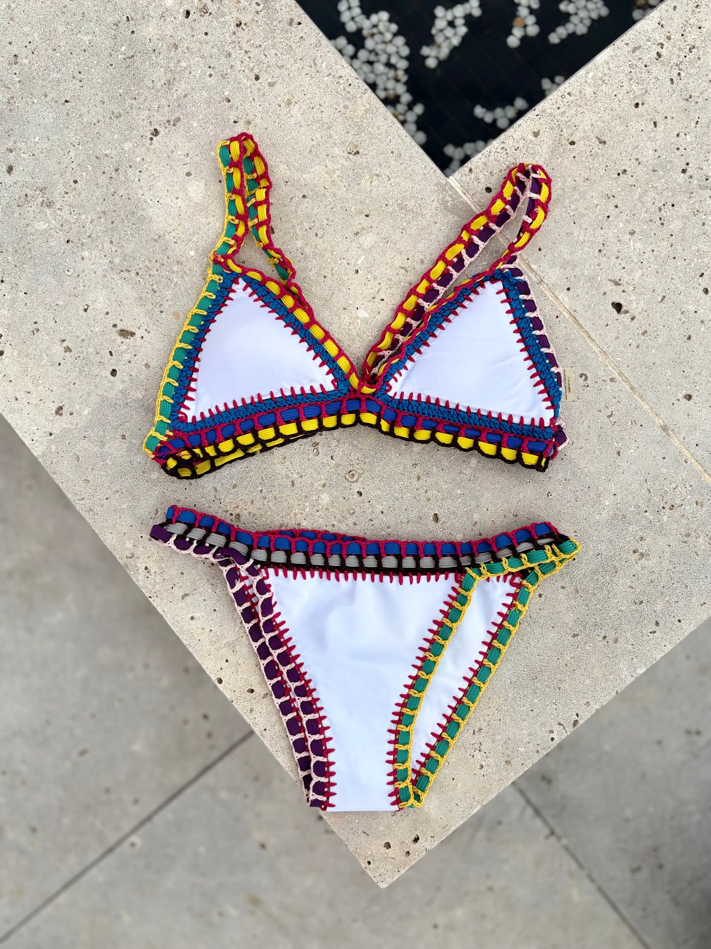Bikini croché colores