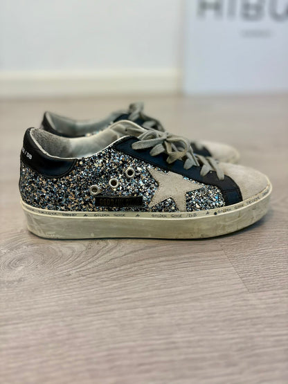 GOLDEN GOOSE. Zapatillas glitter Limited Edition. T 39