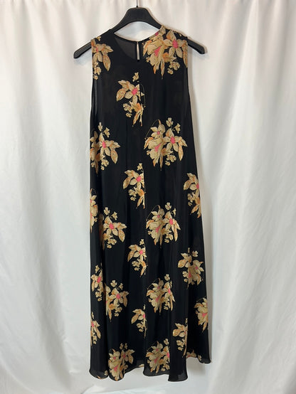 OTHERS. Printed silk midi dress. TS