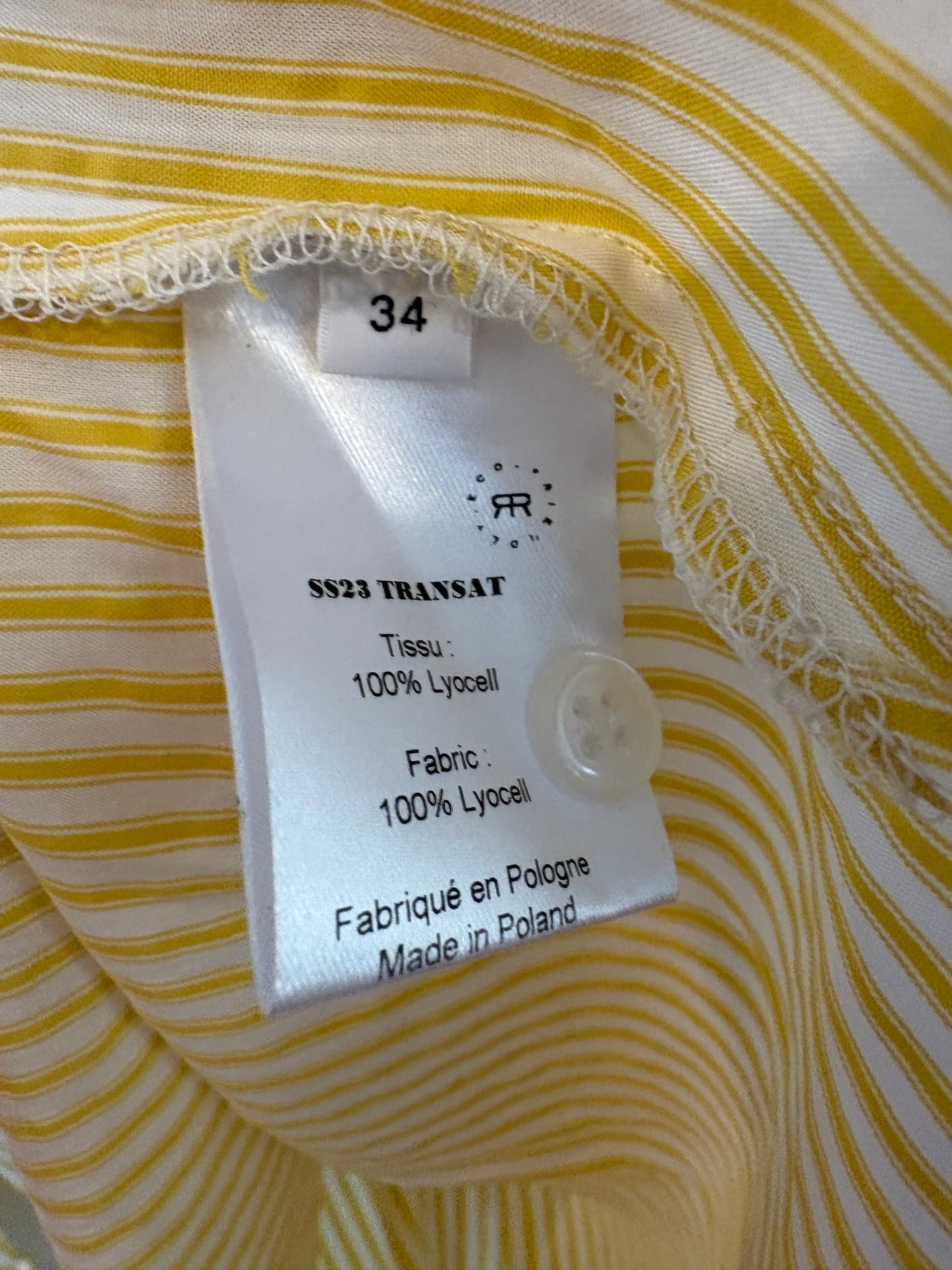 ROSEANNA. Camisa fluida rayas