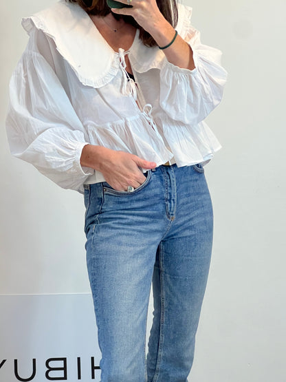 H&M. Blusa blanca lazadas