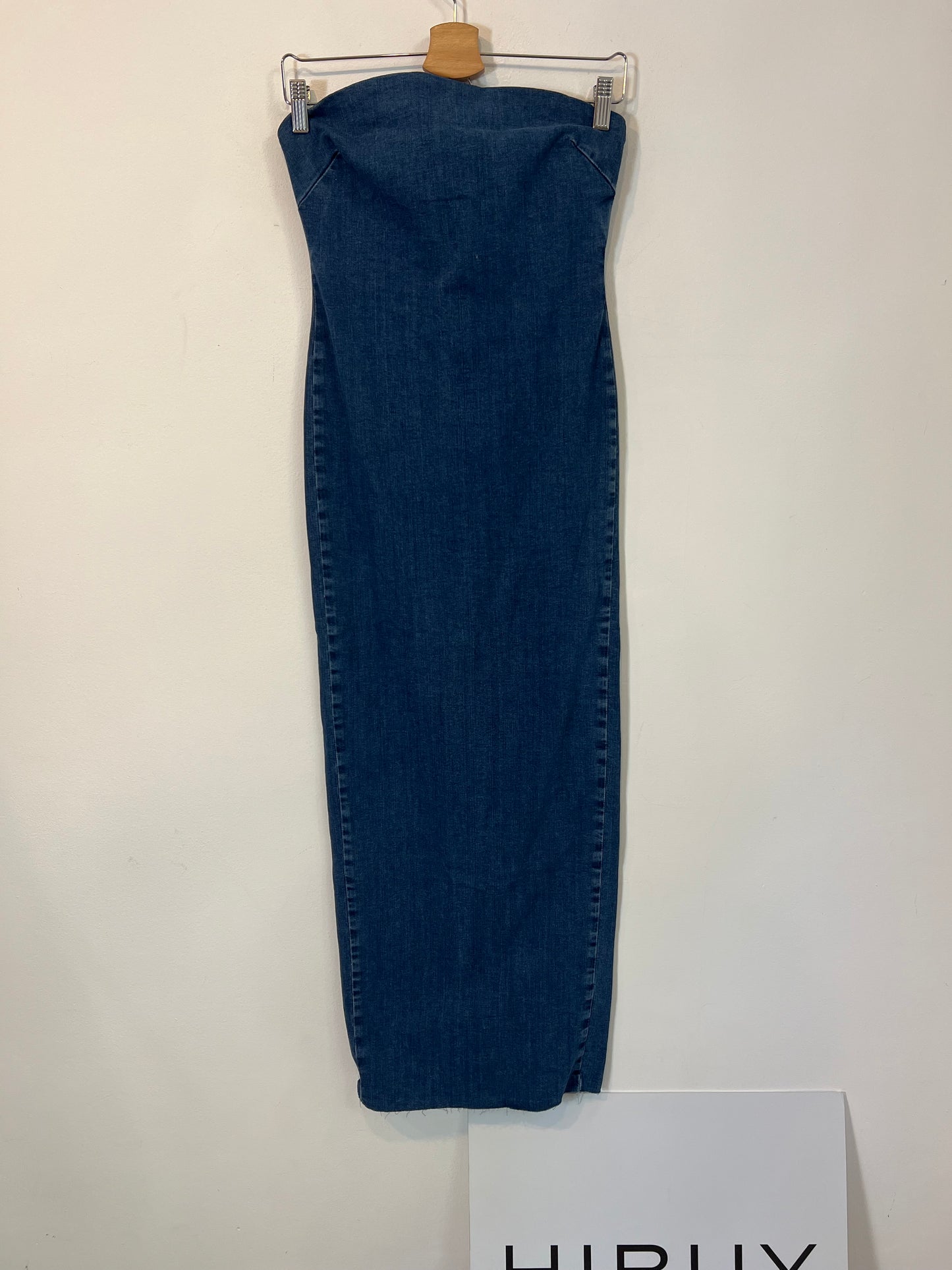ZARA. Strapless denim dress. TM