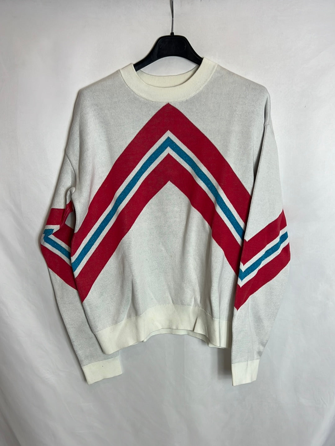 &amp;OTHER STORIES. Ecru striped sweater. TS