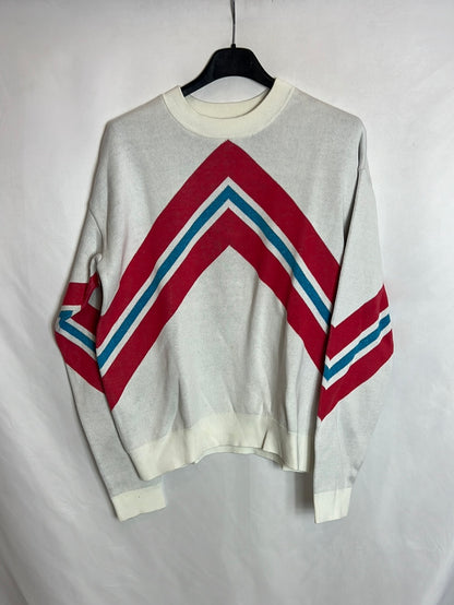 &amp;OTHER STORIES. Ecru striped sweater. TS