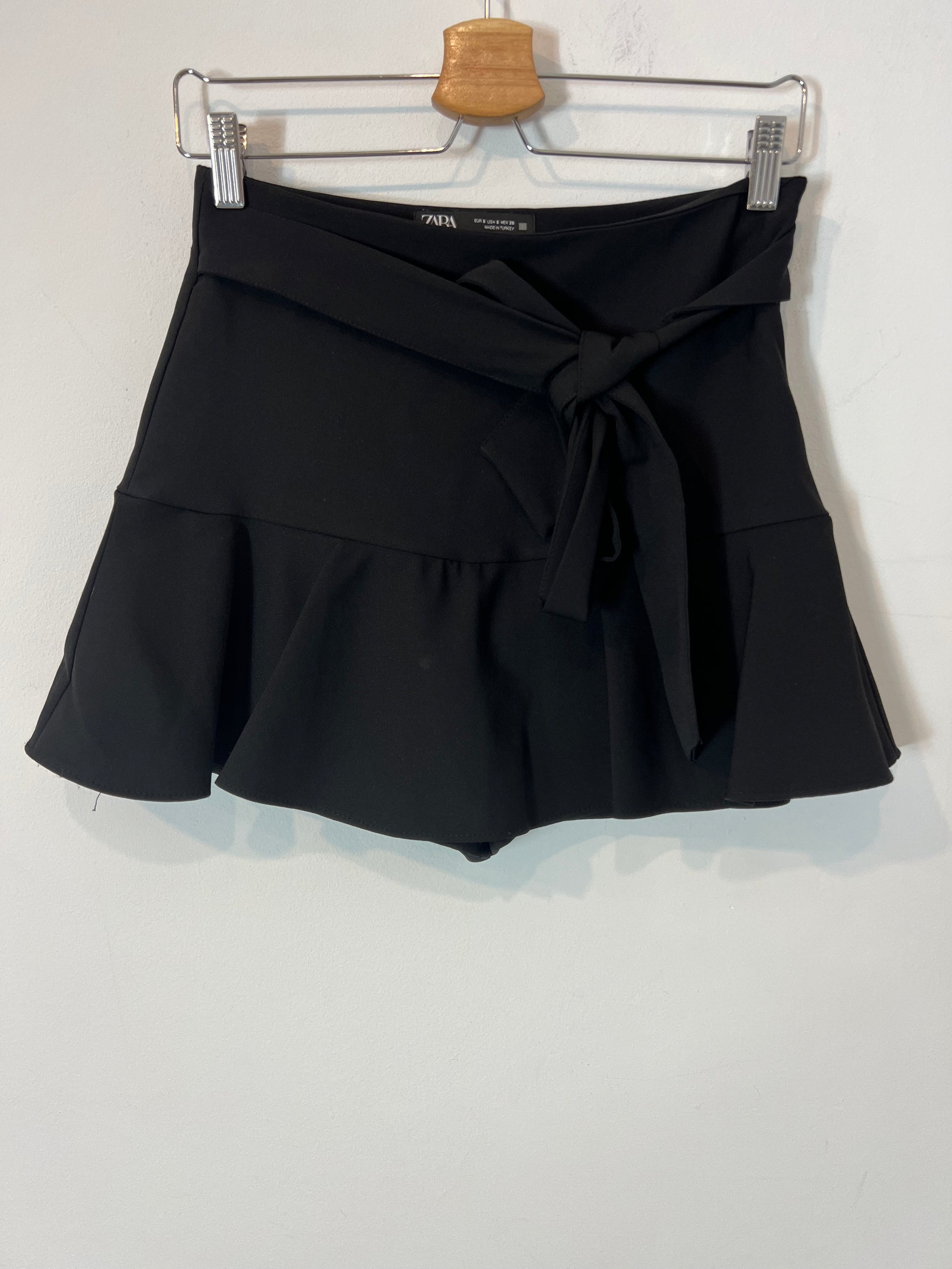 Faldas Zara Mujer Falda Plisada ZARA Mujer Negro Falda Zara