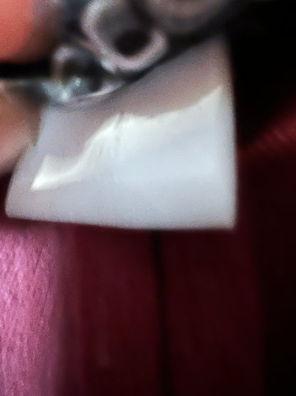 BÁSICCO MADRID. Vintage burgundy wool jacket. Size 38